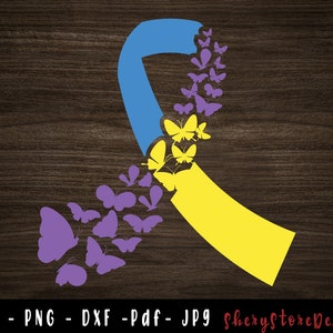 Cinta de vejiga SVG, Cáncer de vejiga SVG, Mariposa Cáncer de vejiga svg, Cáncer de vejiga png, Cinta de conciencia, archivo svg para usar en Cricut