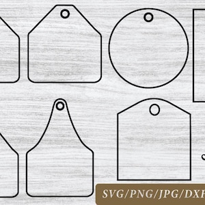 Cow tag outlined Svg, Cow tag png, Ear tag cow svg, Ear tag template, Ear Tag svg, Eartag svg, Cow Ear Tag svg, Cow svg, svg Crafting Files