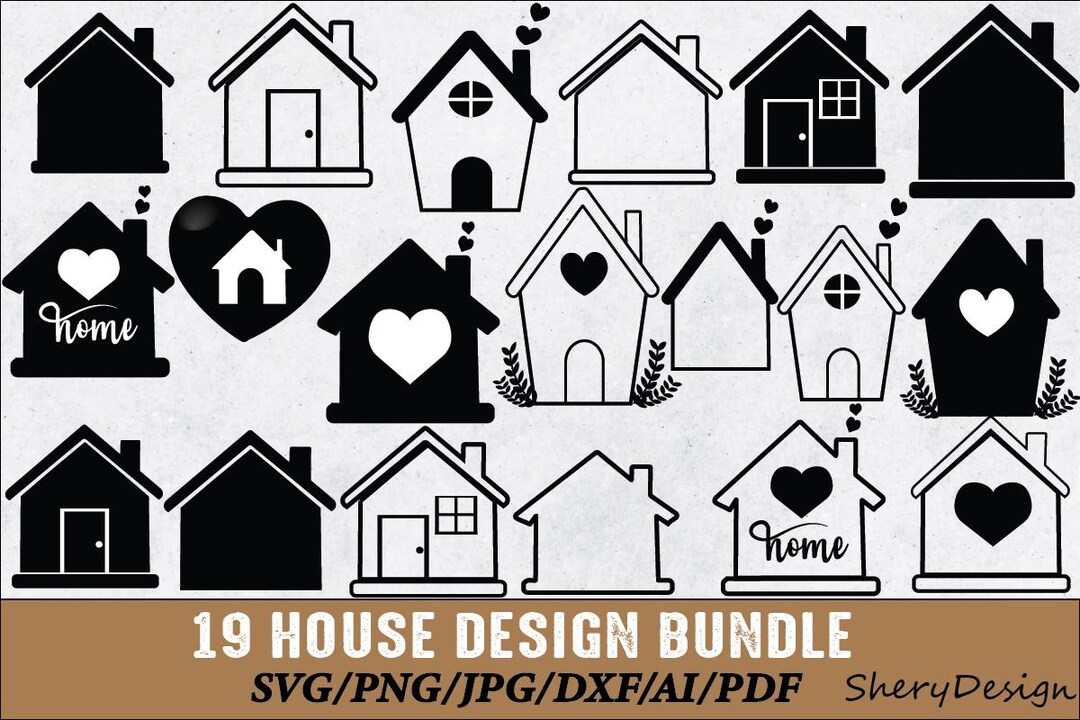 House Bundle Svg, House Clipart, House Png, House, House Clip Art ...