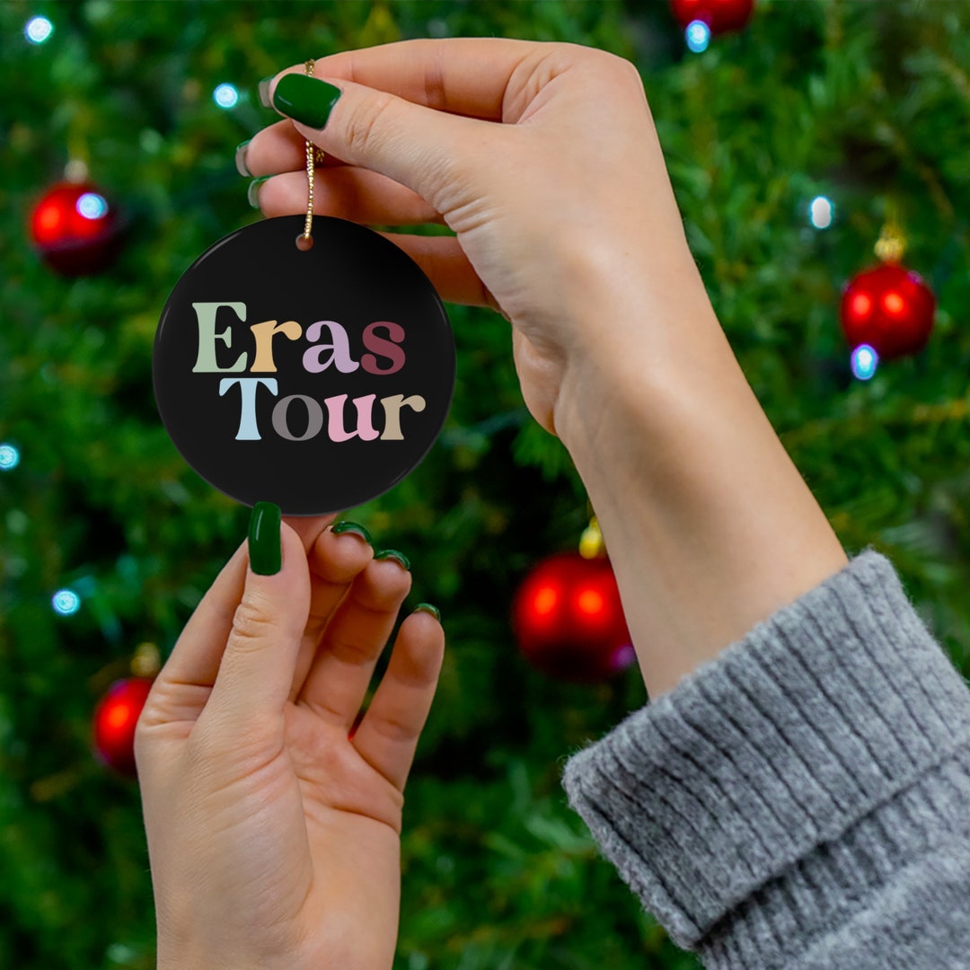 Taylor Swift Ceramic Ornament | Eras Tour | Retro | Christmas Gift ...