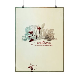 The Spill Canvas Band Poster | Emo | Punk Rock | Matte Posters | Music | Concert | Band Poster | Gift for Music Lover | Wall Decor | Art