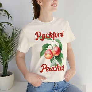 A League of Their Own | Rockford Peaches | Unisex Jersey Short Sleeve Tee