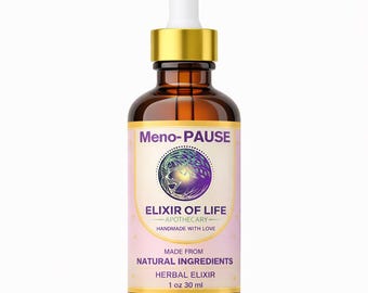 Tintura Herbal Equilibrio Femenino – meno-PAUSE – Ritual Diario de Bienestar – Rooted Feminine Herbs