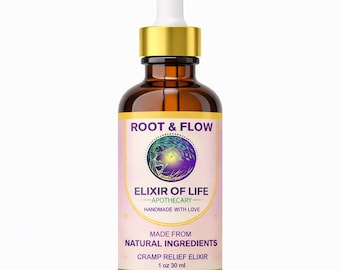 Root & Flow - Frauenzyklus Ritualtropfen - Kräutergleichgewicht für das monatliche Wohlbefinden