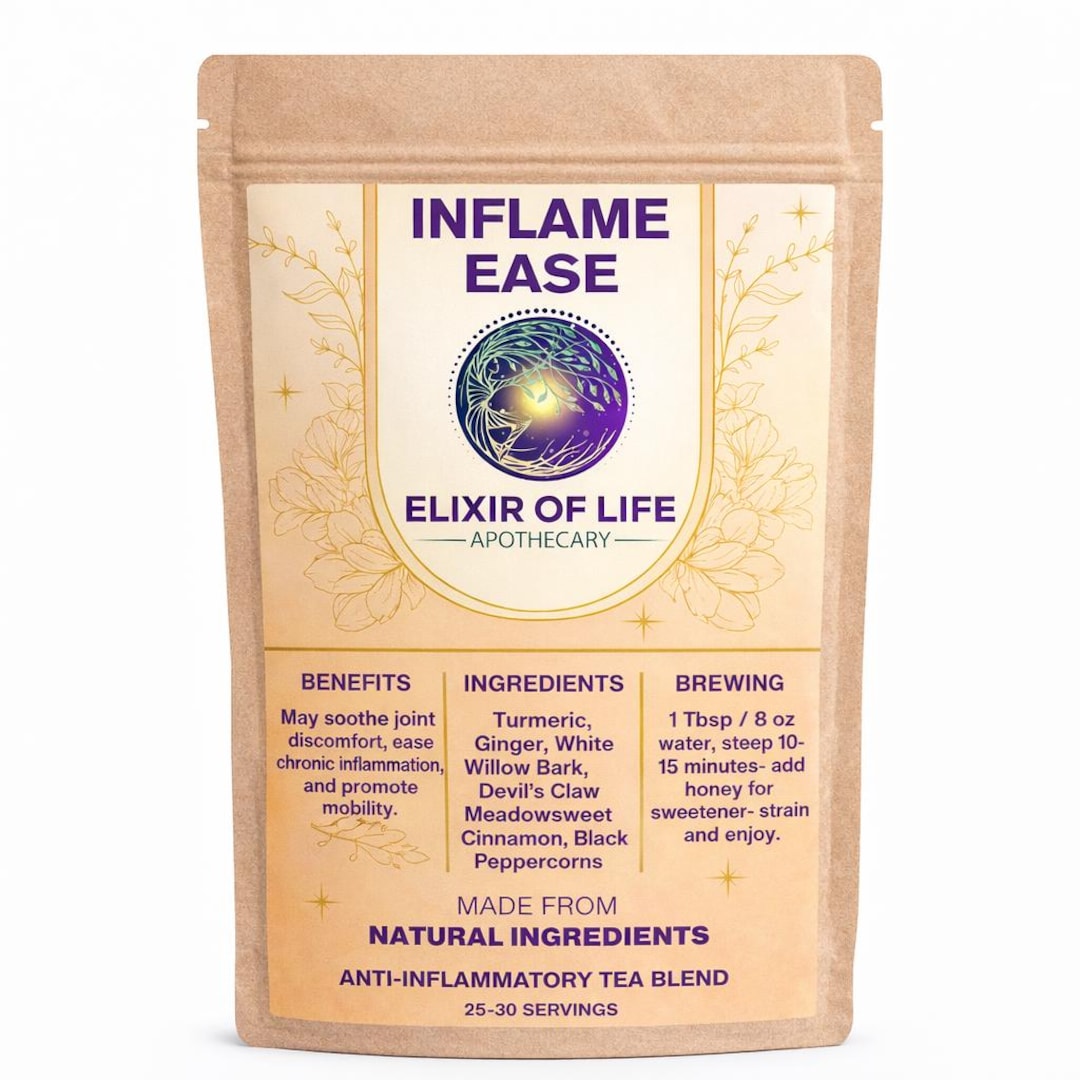 Inflame Ease - Herbal Tea for Comfort, Balance & Everyday Ease - Etsy