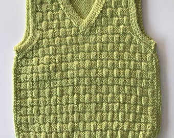 baby wool vest