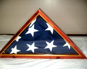 Red Cedar Flag Box