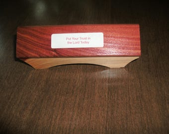 Wooden Encouragement Bridge: Church Gift