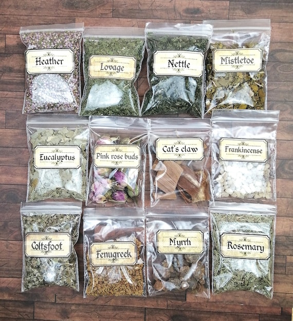 20-30-40 Herbs Set , Create Your Herbs Set , Ritual Herbs , Altar Herbs ,  Incense Herbs , Spell Herbs , Wiccan Herbs , Pagan Herbs - Etsy