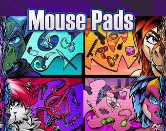 Duality Mouse Pads // Furry Fantasy