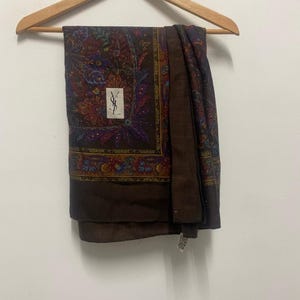 Yves Saint Laurent Silk Scarves Vintage - Etsy