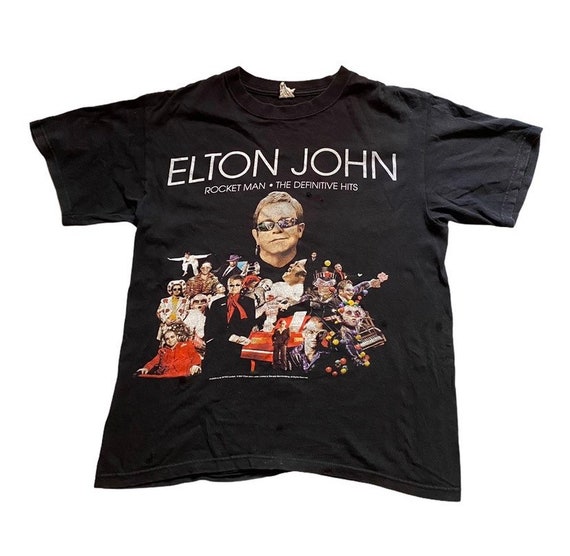 Elton John face to face tshirt tour tee