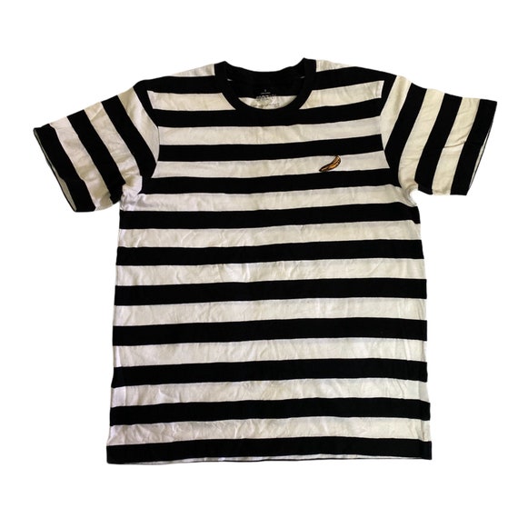 Andy warhol x uniqlo stripe prisoner style tshirt
