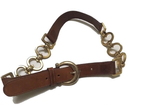 Omega leather belts