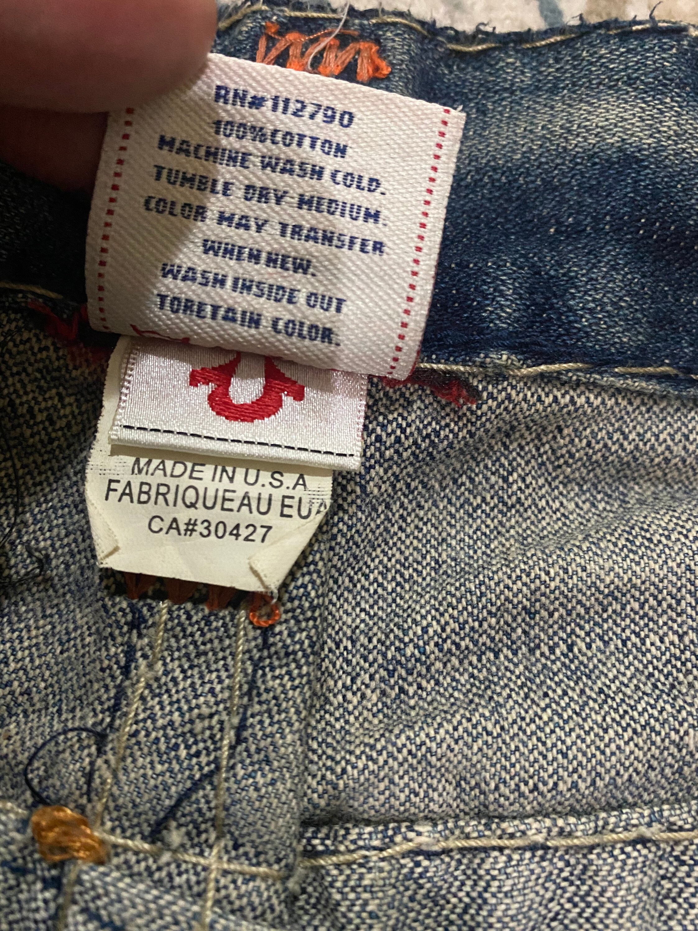 True Religion Logan Super T Denim Jeans 