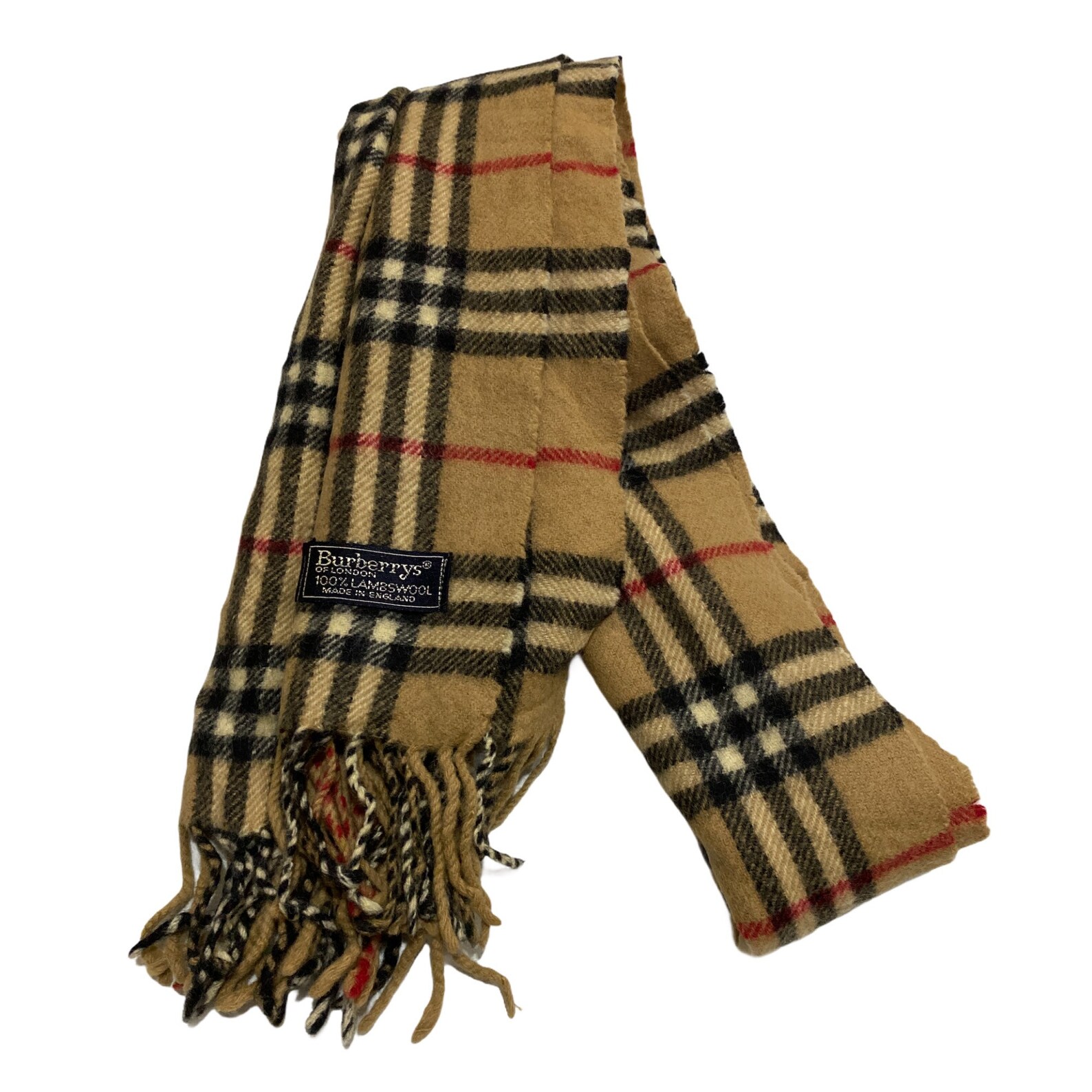 Authentic Vintage Burberry scarf muffler scarves nova check Etsy