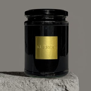 KURROC — Luxury Collection Candle — Black Waterfalls