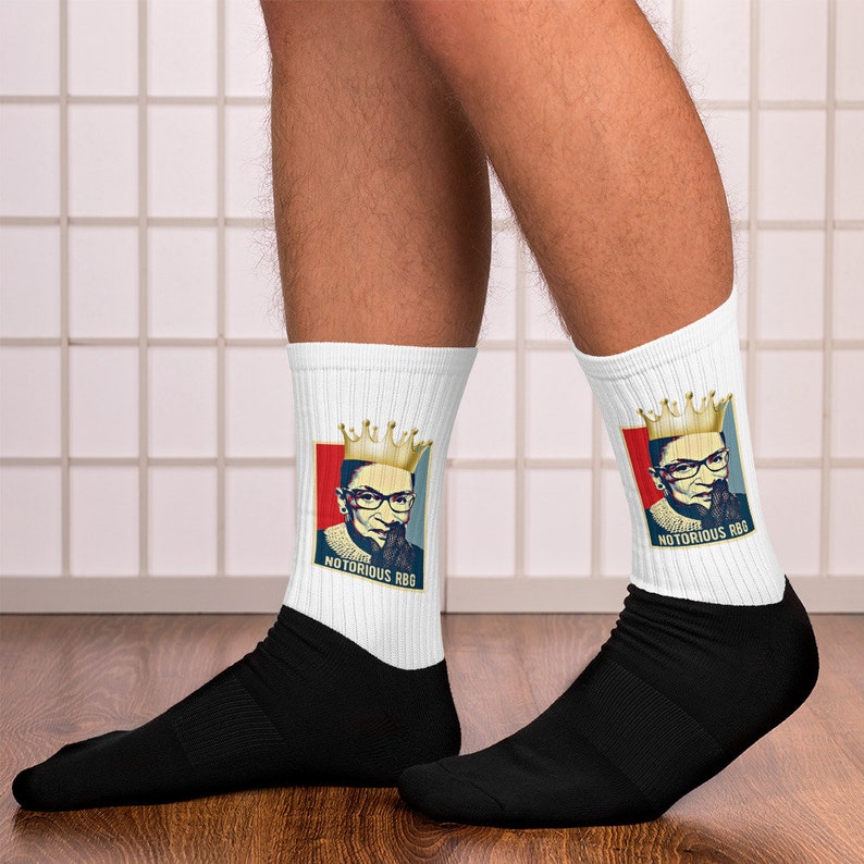 Ruth Bader Ginsburg Activists /& Feminists Dissent Unisex Socks RGB Supreme Court Justice Notorious RBG Shirt
