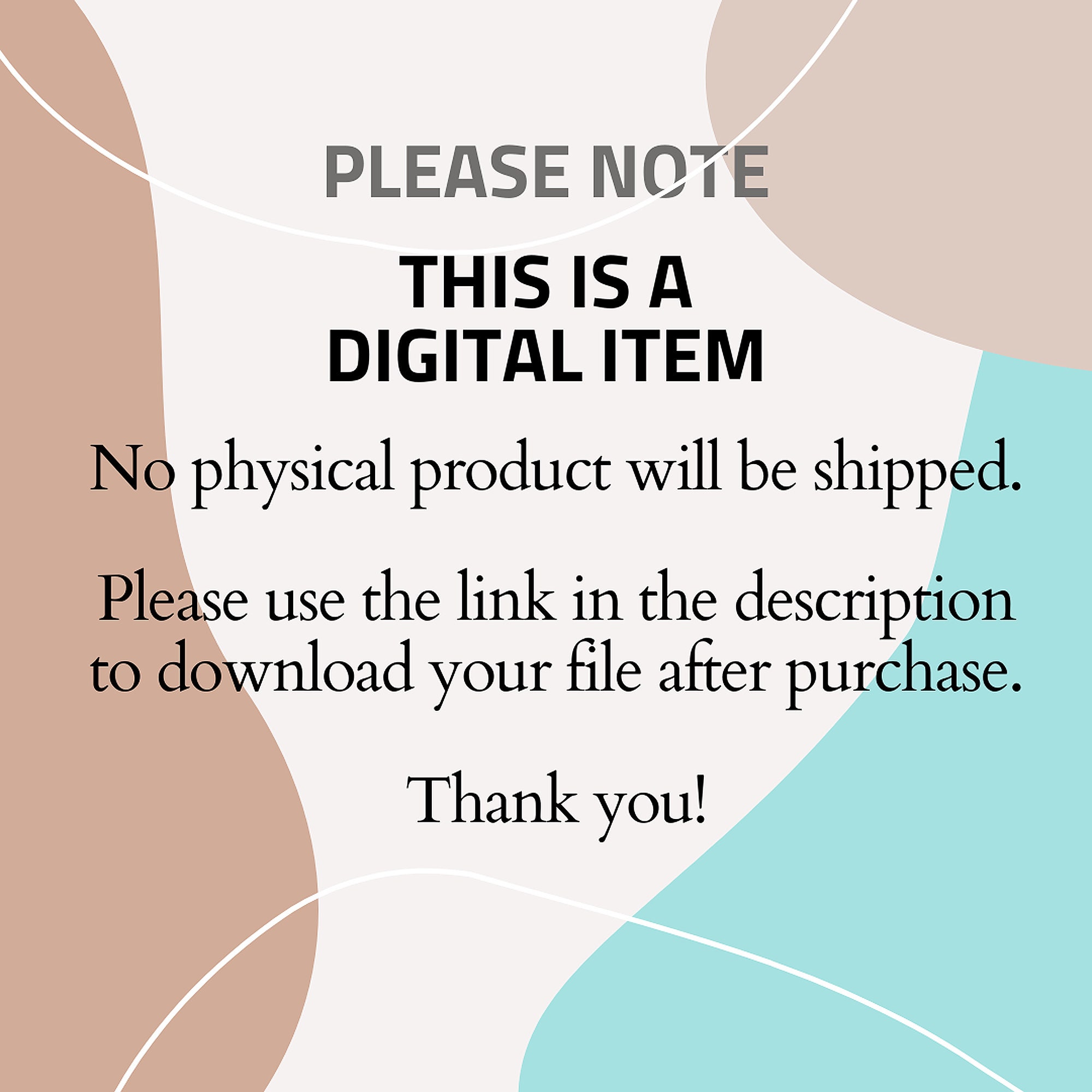 Abstract Boho iPhone Wallpaper Design Digital Download | Etsy