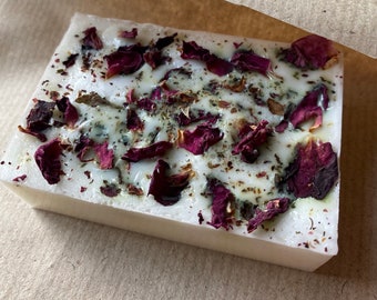 Handmade Rose Petal Soap