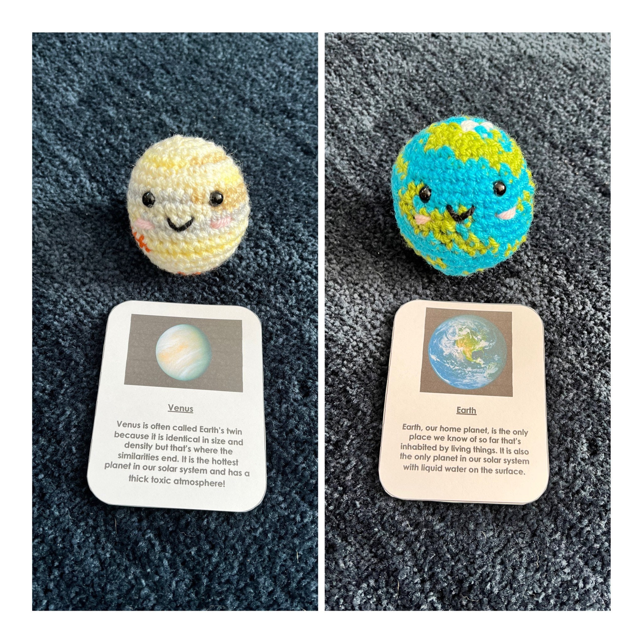 Crochet Planets/ the Planets/ Solar System/ Crochet Solar - Etsy UK