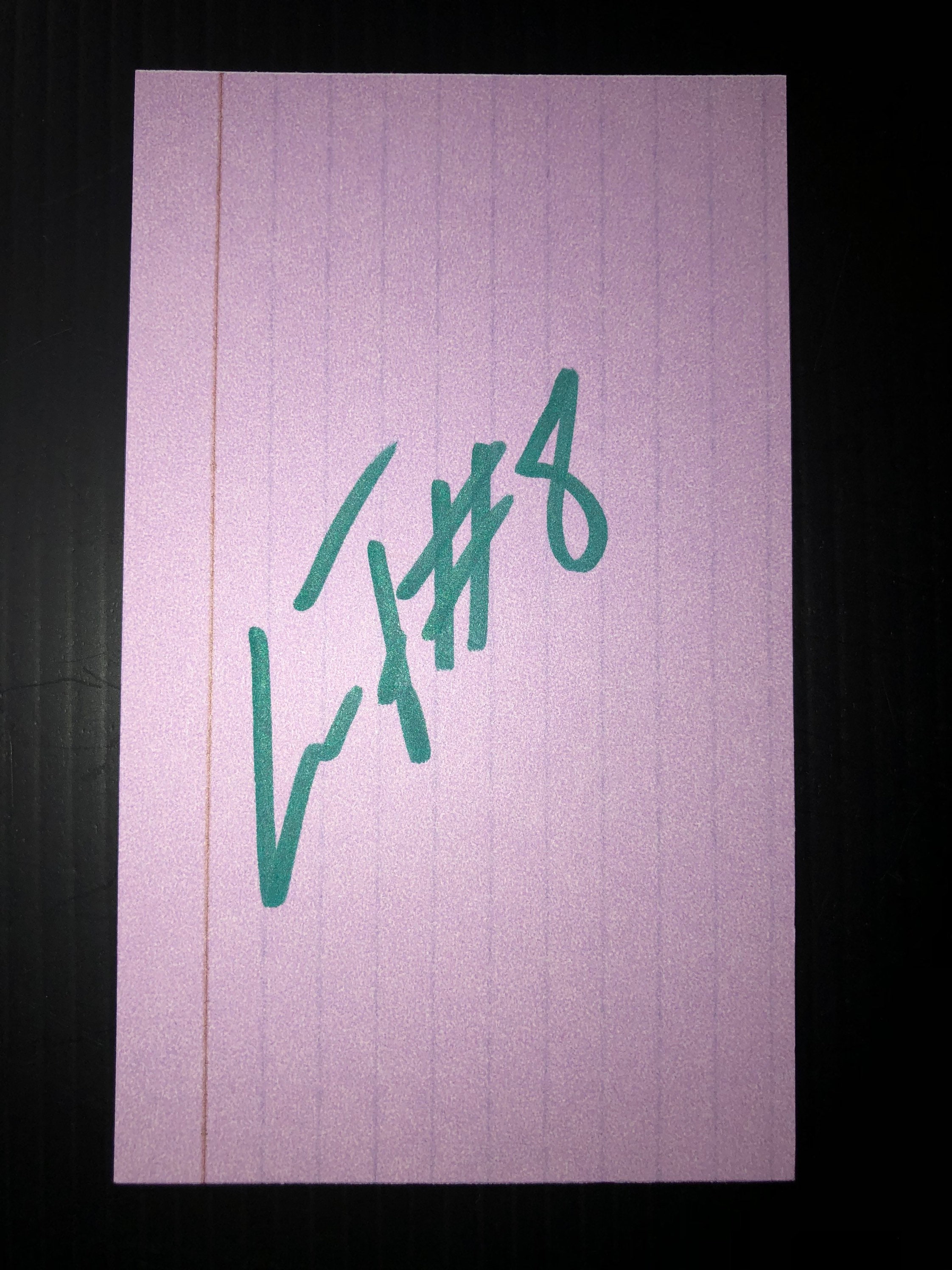 Lamar Jackson Autographed Card Etsy
