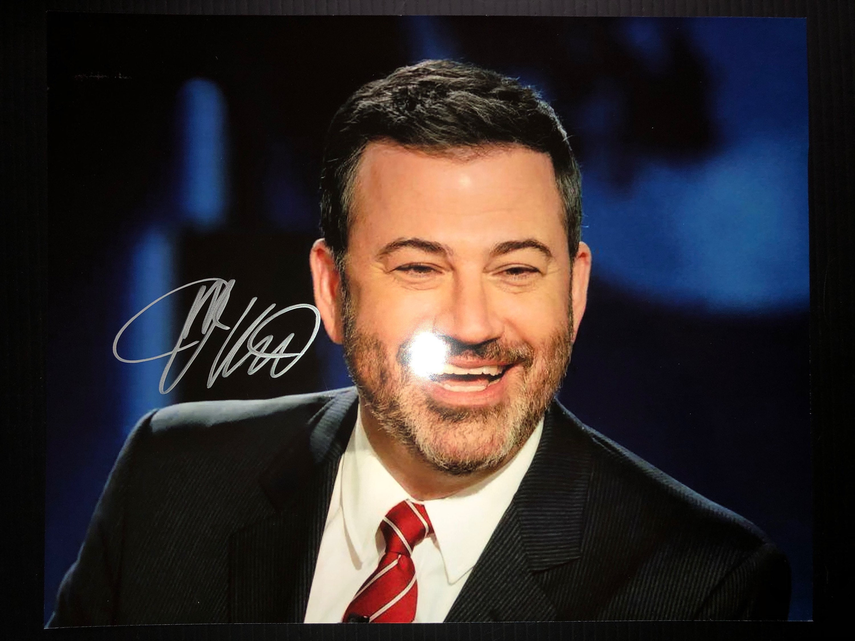 JIMMY KIMMEL Hand Signed Autograph Photo With COA Etsy
