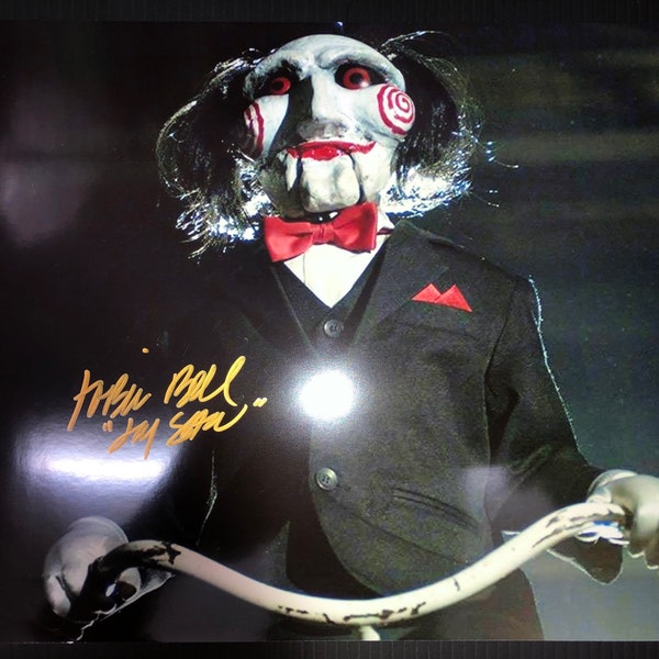 SAW JIGAW Authentic Hand Signed Autograph 8x10 Photo with COA