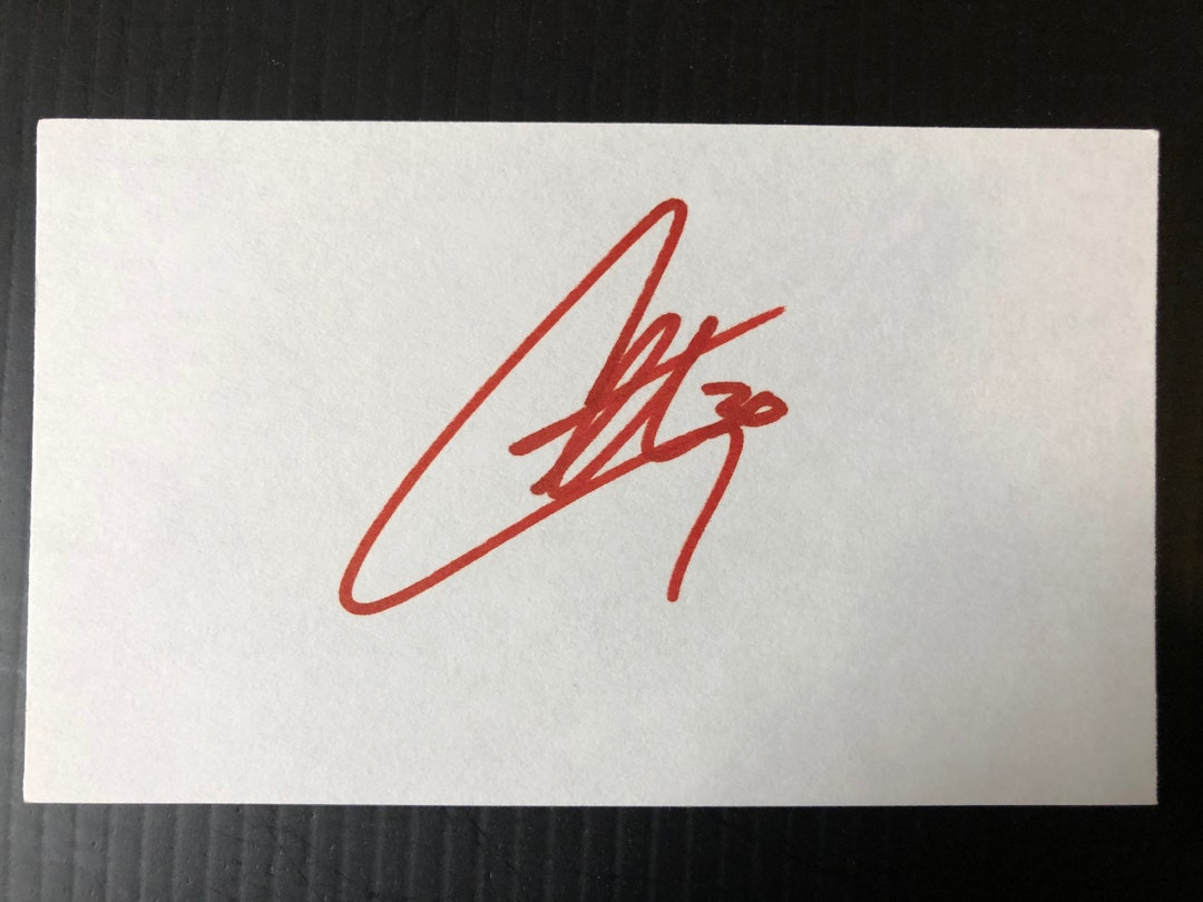 STEPH CURRY Hand Signed Autograph 8x10 Photo With COA Etsy STEPH CURRY Hand Signed Autograph 8x10 Photo With COA Etsy