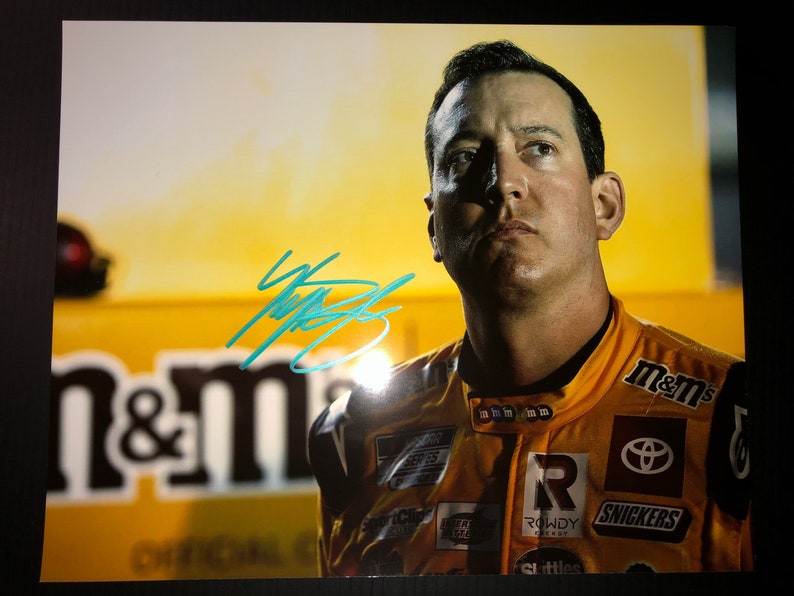 KYLE BUSCH Authentic Hand Signed Autograph 8x10 Photo With COA Etsy