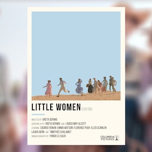 Little Women (2019) (Version 2) - Minimalist Illustration Style Print (Digital Download)