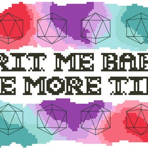 Cross Stitch Crit Me Baby Pattern
