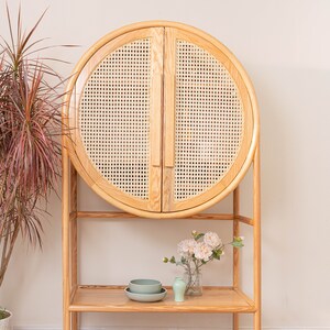 Rattan Bar Cabinet Etsy