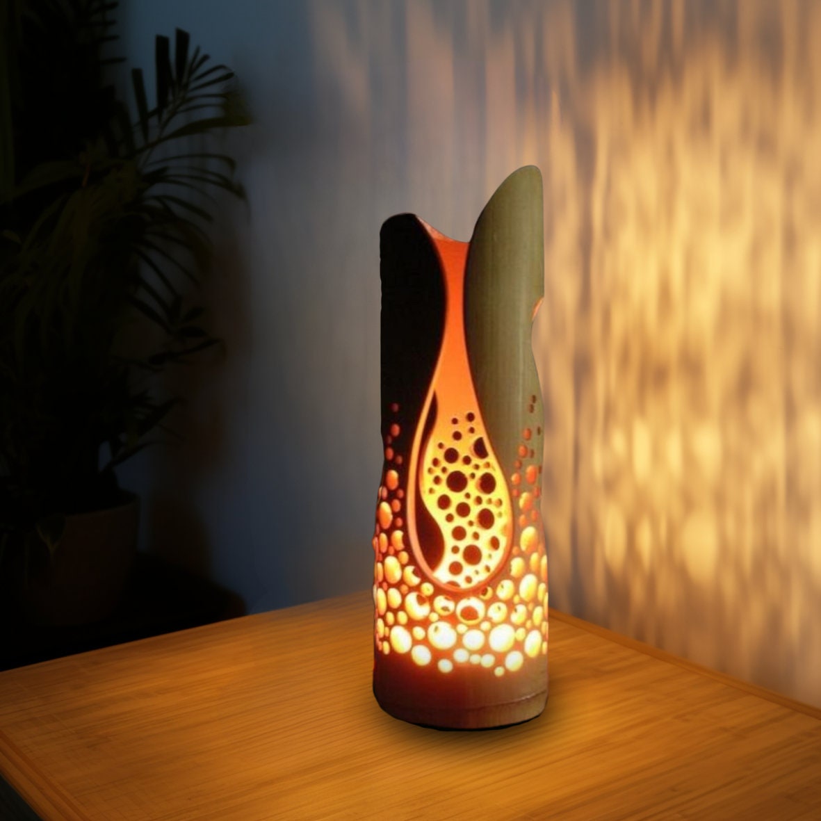 Bamboo Lamps Bedroom Lamps Feng Shui Lamps Ambient - Etsy
