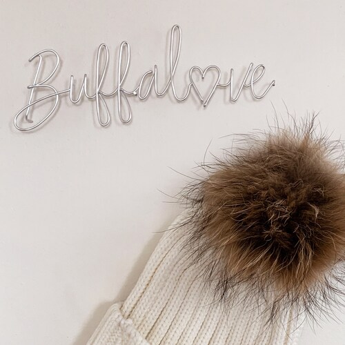 BUFFALOVE Buffalo NY Wire Words Wall Decor Wire Sign Etsy