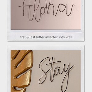 NYC | Wire Words Wall Decor | Wire Sign | Wire Wall Art | Bedroom ...