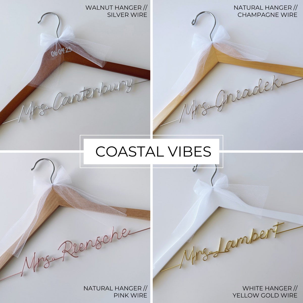 CUSTOM BRIDAL HANGER