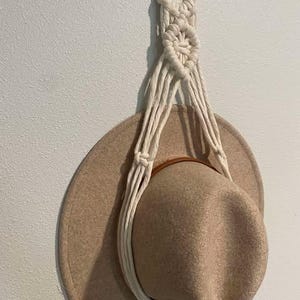 Macrame Single Hat Hanger