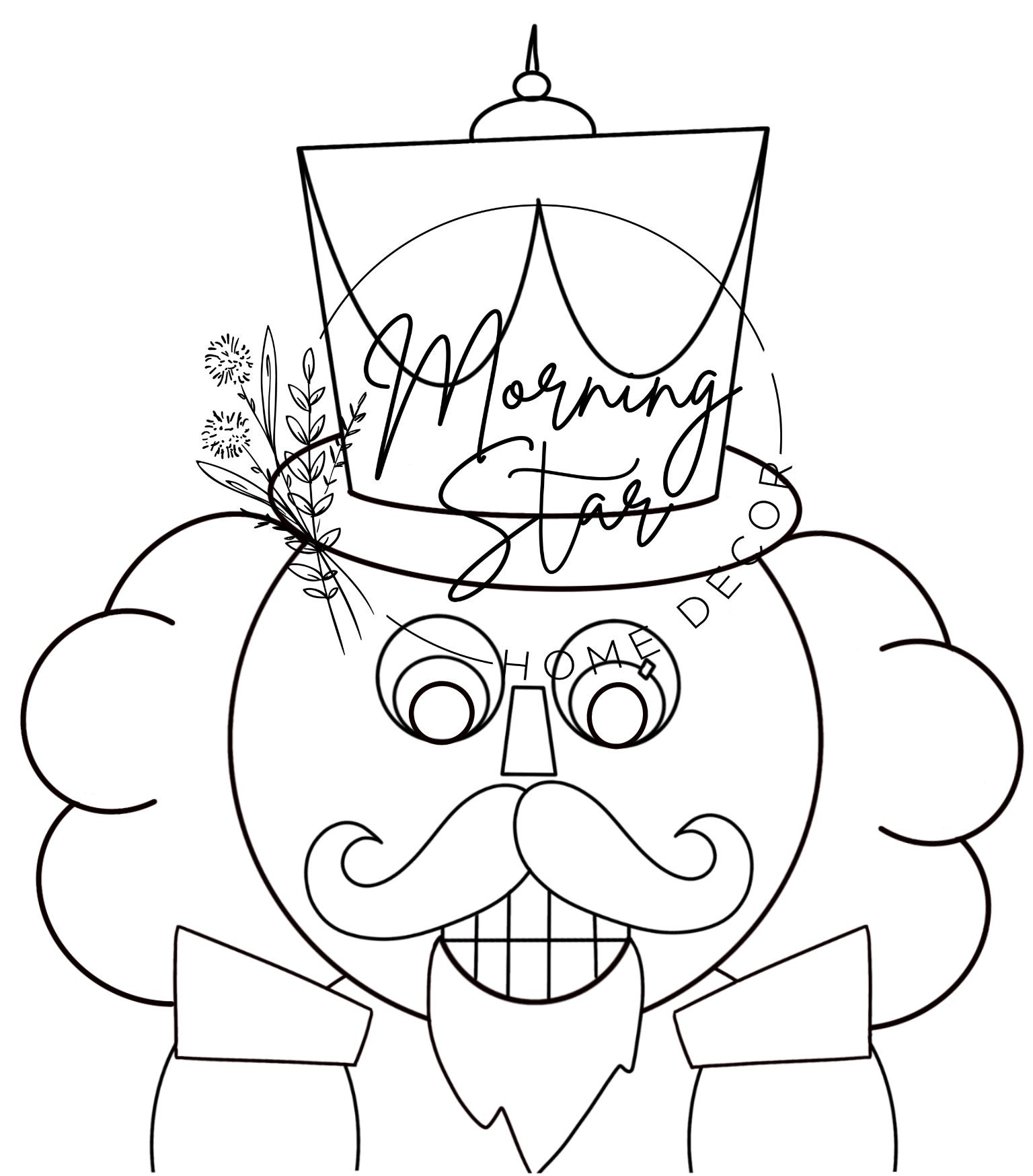 Nutcracker Scroll Saw Template Etsy