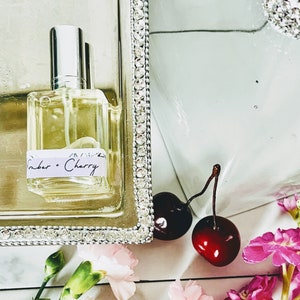 Amber Cherry Perfume: Handmade Sensual Fragrance Blend
