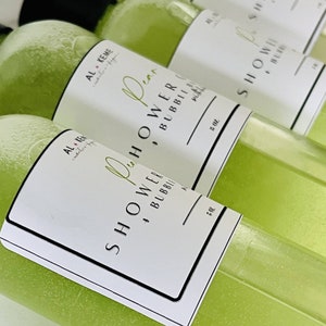 Pear Body Wash - Moisturizing Shower Gel and Bubble Bath with Clean Ingredients for Sensitive Skin - Pear Bath Collection