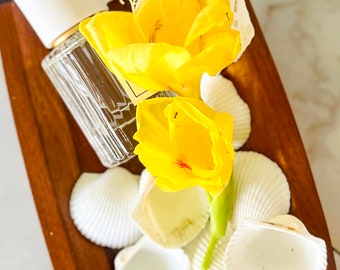 Island Coconut Perfume: Tropical Beachy Scent - Body Oil or Spray