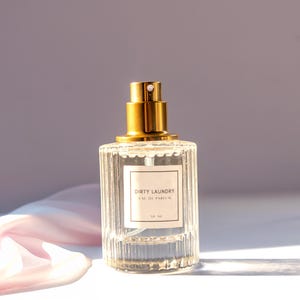 Dirty Laundry - Clean Linens Summer Perfume - Eau de Parfum, Roll On Oil, or Hair and Body Mist,  Unisex Genderless Scent