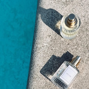 Coconut Sands Perfume, Oil, or Hair and Body Mist for Women, Ocean Scent with Coconut, Amber & Vanilla - Beachy Summer Fragrance