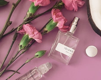 Island Water Perfume for Women - An Ocean Fresh, Coconut Fragrance with Aquatic Notes | Eau de Parfum | Hair Perfume | Perfume Body Oil
