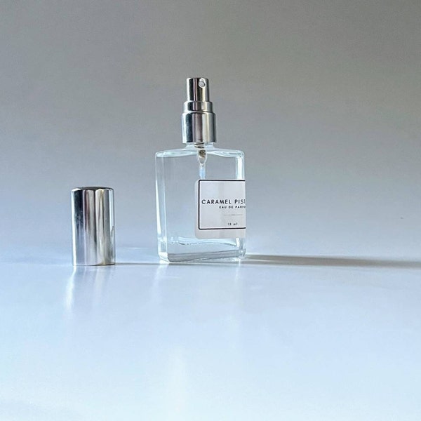 Salted Caramel and Pistachio Perfume | Sensual Gourmand Fragrance for Women | Perfume Oil or Spray, Hair Perfume & Body Oil