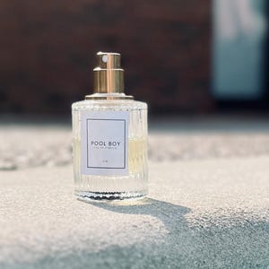 Banana Coconut Perfume: Tropical Suntan Lotion Scent - &quot;Pool Boy&quot;