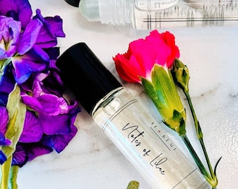 Aceite de perfume de lila: aroma floral, roll-on (10 ml)
