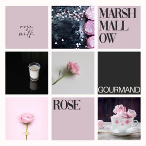 rose milk perfume is made with marshmallow, rose, and creamy milk.