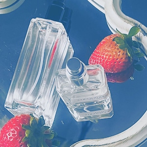 Strawberry Perfume: Vanilla Guava Scent - Handmade Vegan Fragrance